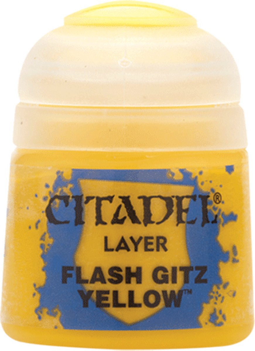 Citadel Paint - Layer - Flash Gitz Yellow 12ML - (22-02)
