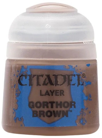 Citadel Paint - Layer - Gorthor Brown 12ml - (22-47) Citadel Paint - Layer - Gorthor Brown 12ml - (22-47)