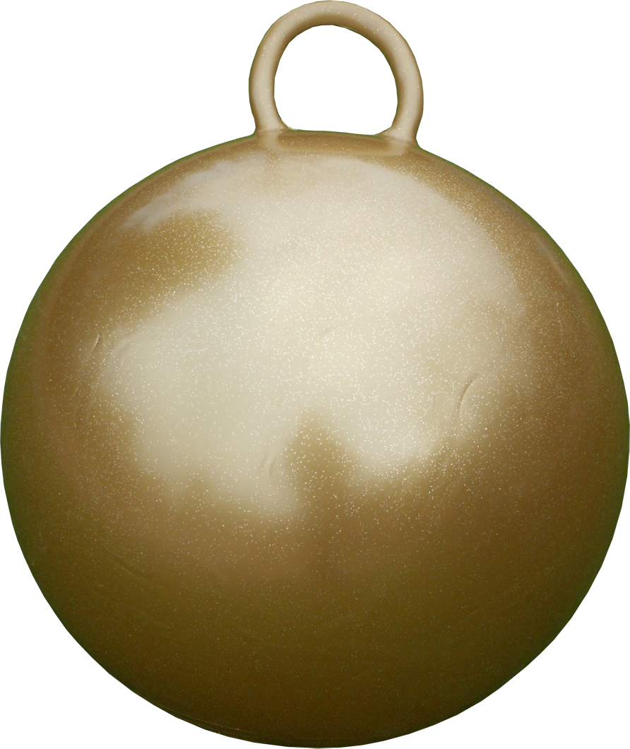 ToysGarden Skippybal 50 cm Goud met Glitters