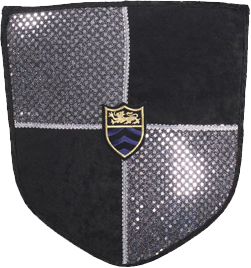 Great Pretenders - Ridder Schild Zwart/Zilver