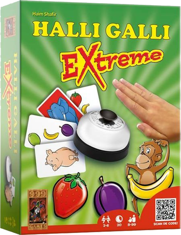 999 Games - Halli Galli Extreme - Kaartspel