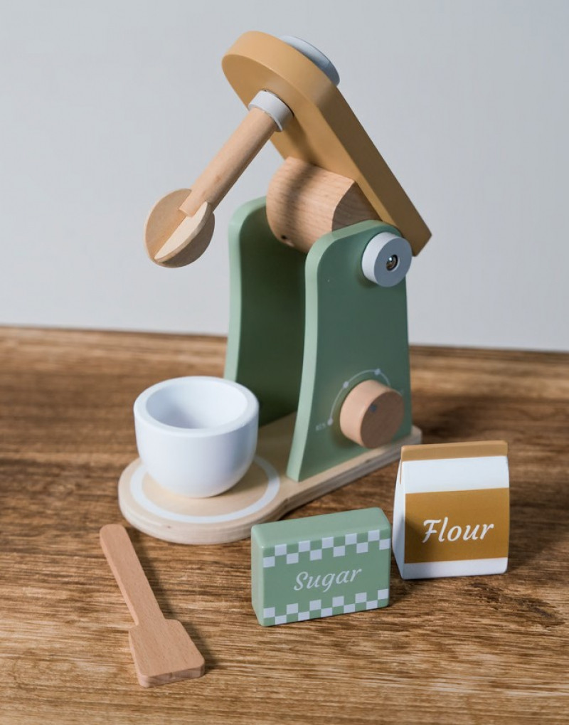 Dantoy - Houten mixer 5-delig in doos