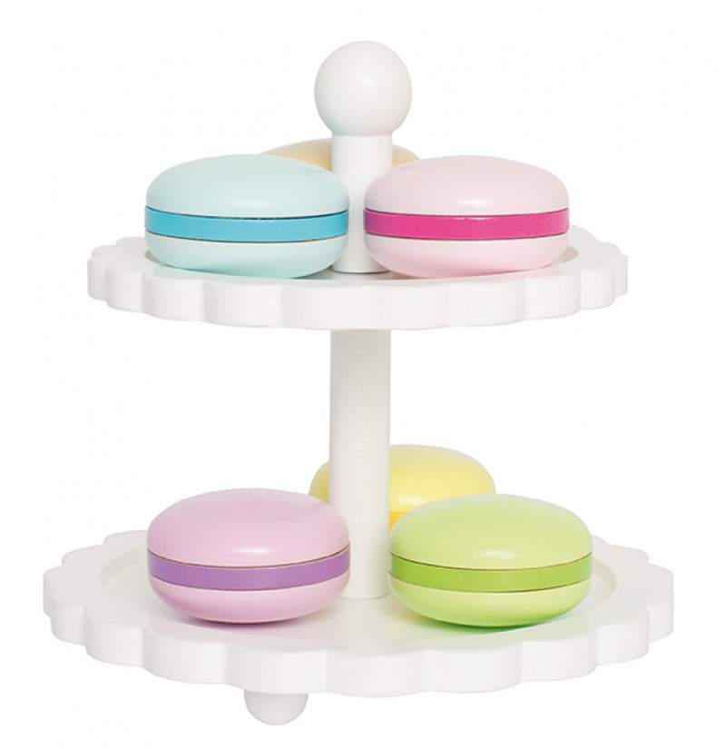 jabadabado - Houten speelset macarons