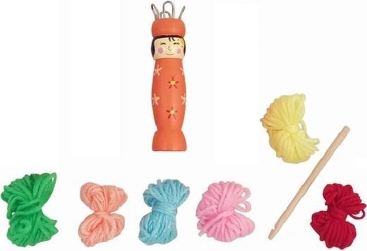 Punnikset in zakje (incl. wol) - Oranje