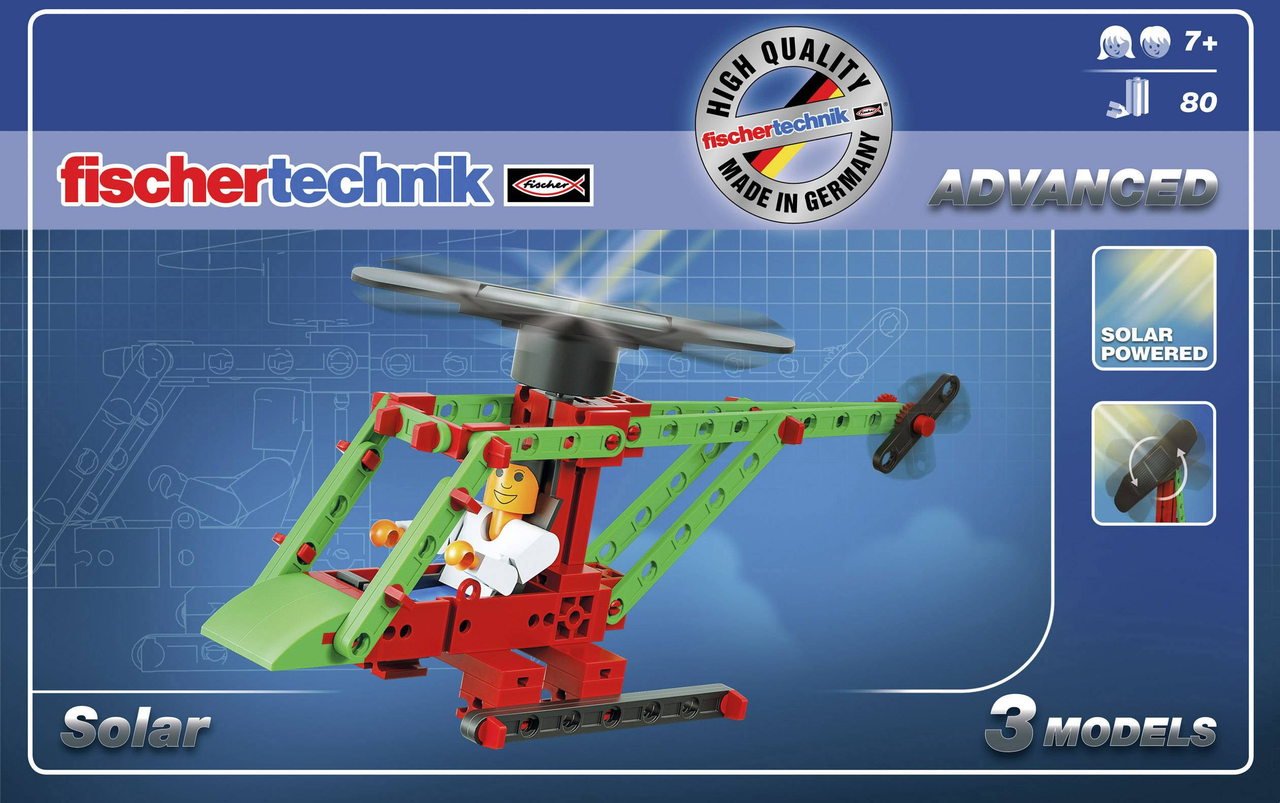 Fischertechnik Advanced - Solar Set, 80dlg.