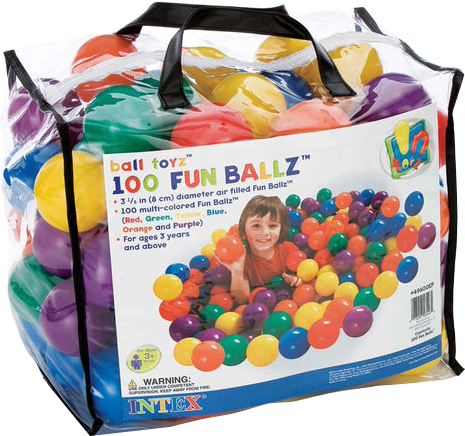 Intex 100 Ballenbak Ballen Ø 8 cm - (49600)