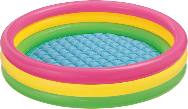 Intex Sunset Glow Pool Ø 114 x 25 cm - (57412)