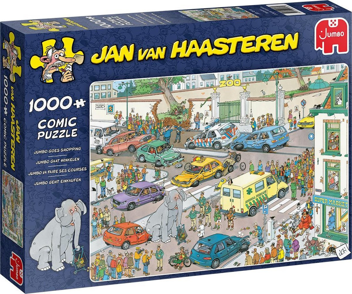 Jan van Haasteren - Jumbo gaat winkelen (1000)