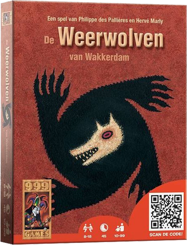 999 Games - Weerwolven van Wakkerdam - Kaartspel