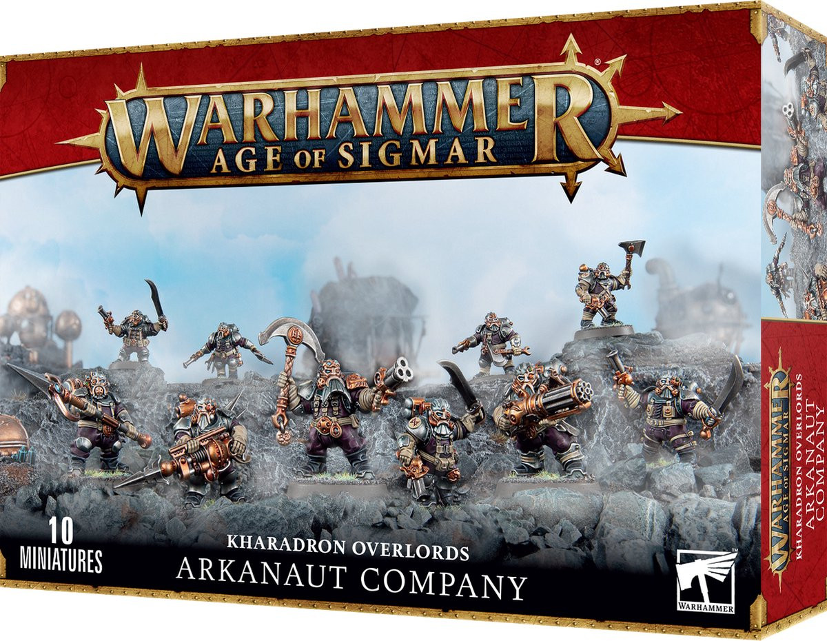 Warhammer Age of Sigmar - Kharadron Overlords - Arkanaut Company (84-35) Warhammer Age of Sigmar - Kharadron Overlords - Arkanaut Company (84-35)