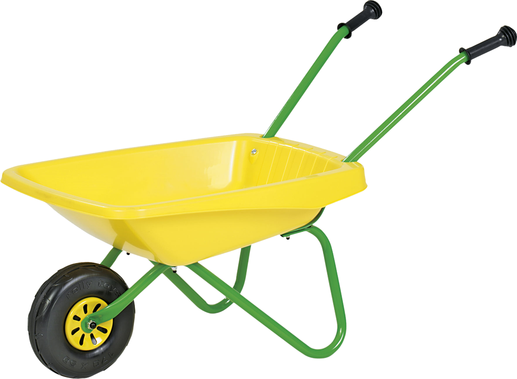 Rolly Toys - Kruiwagen Kunststof Geel/Groen