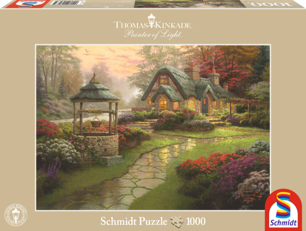 Thomas Kinkade - Make a Wish Cottage (1000) - Puzzel