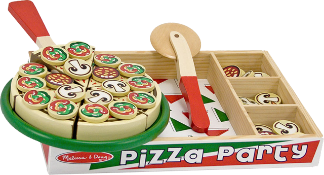 Melissa & Doug - Houten Speelgoed Pizza