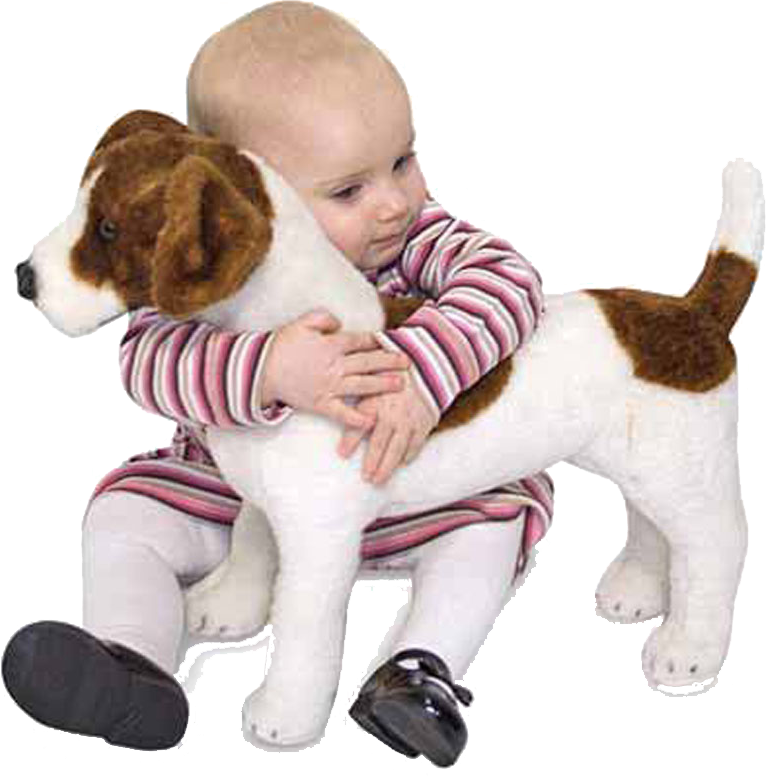 Melissa & Doug - Jack Russel Terrier Pluche