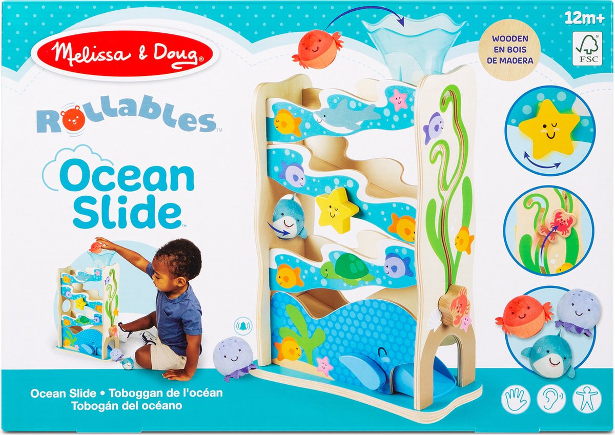 Melissa & Doug - Safari Popenkastpoppen (6 stuks)
