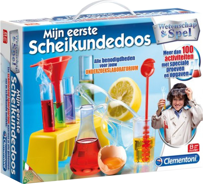 Clementoni Wetenschap & Spel - Mijn Eerste Scheikundedoos