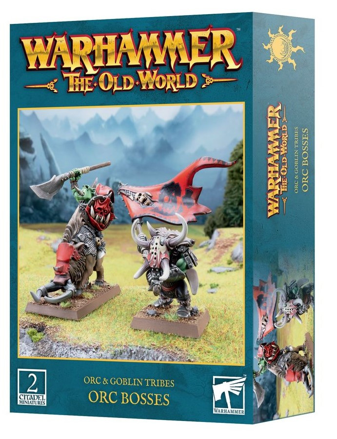 Warhammer - The Old World - Orc & Goblin Tribes - Orc Bosses (09-01)