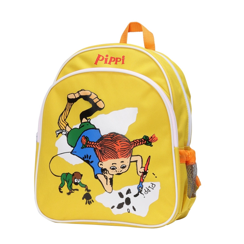 Pippi Langkous Rugzak (geel)