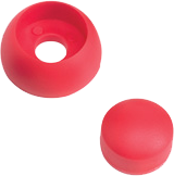 KBT - Kunststof afdekdop voor bouten - 8/10 mm Rood