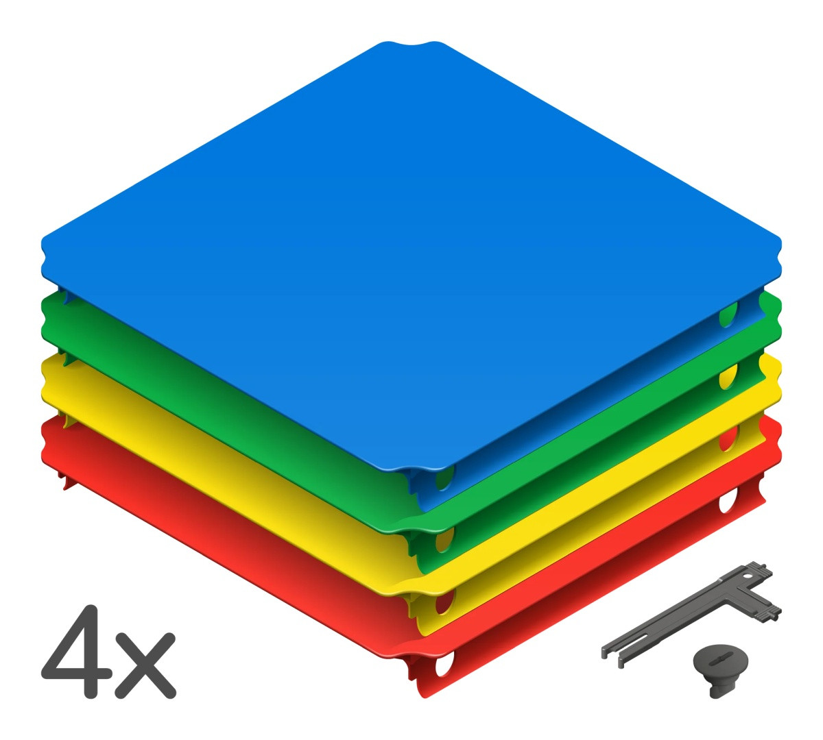 QUADRO - PANELEN SET S (4st.)