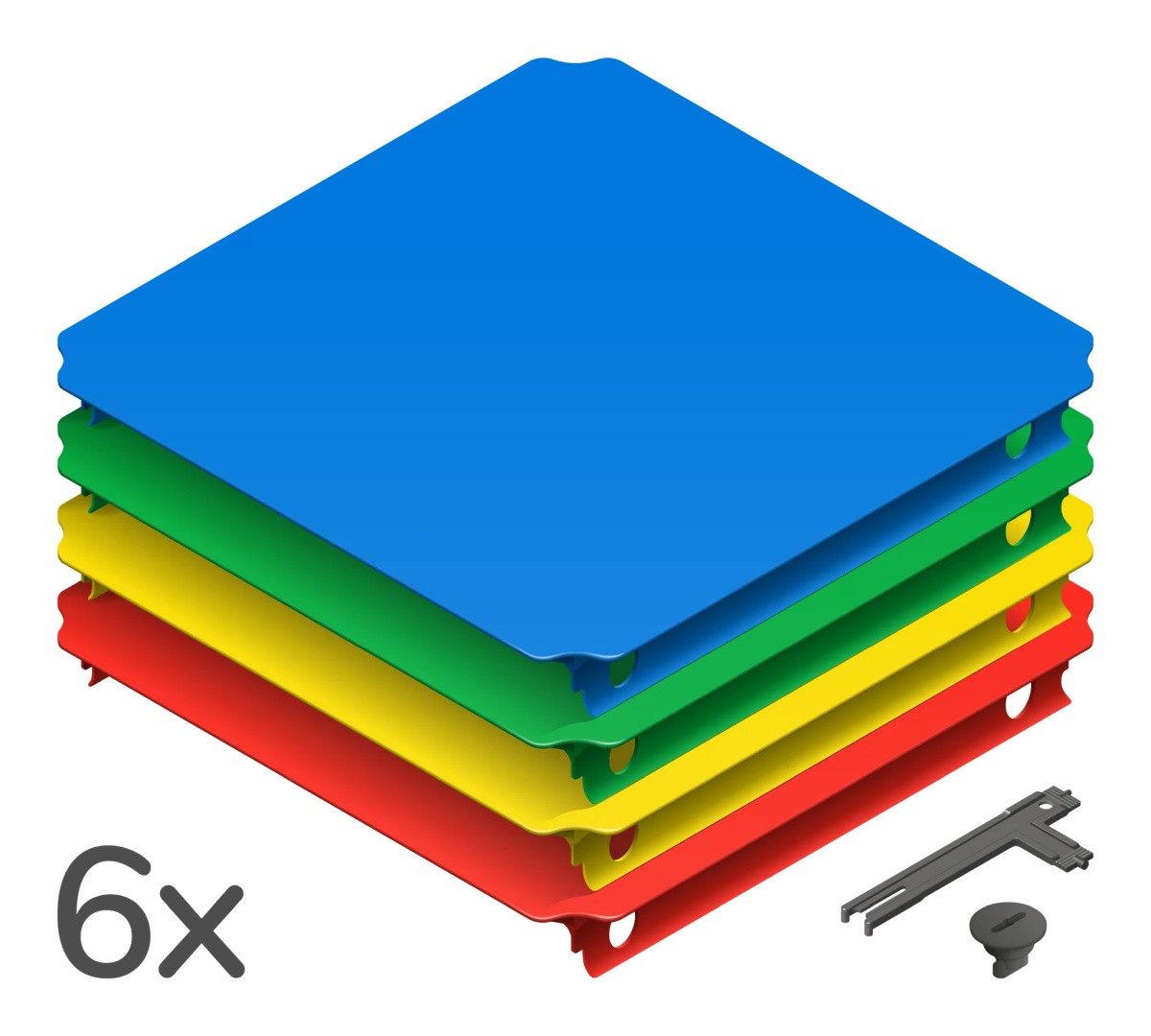 QUADRO - PANELEN SET L (6st.)