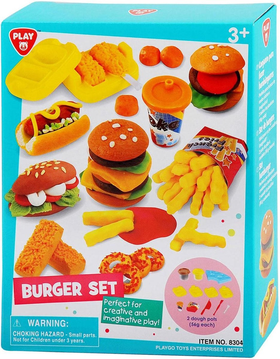 Playgo Kleiset Hamburger