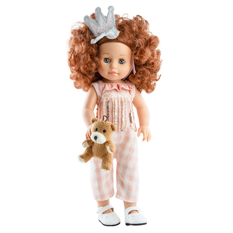 Paola Reina - Pop Soy Tu Becca met Teddybeer (42cm)