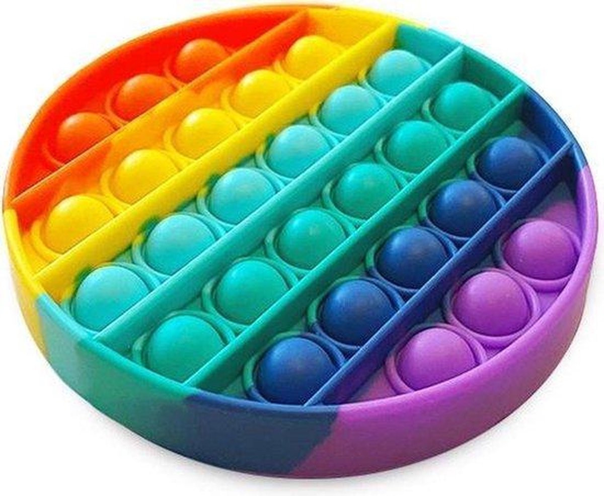 Pop It Fidget Regenboog kleuren