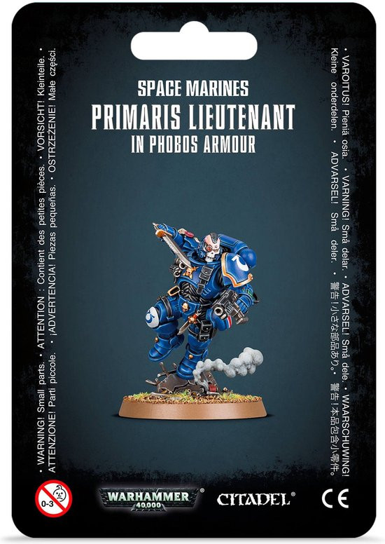 Warhammer 40K - Space Marine - Captain in Gravis Armour