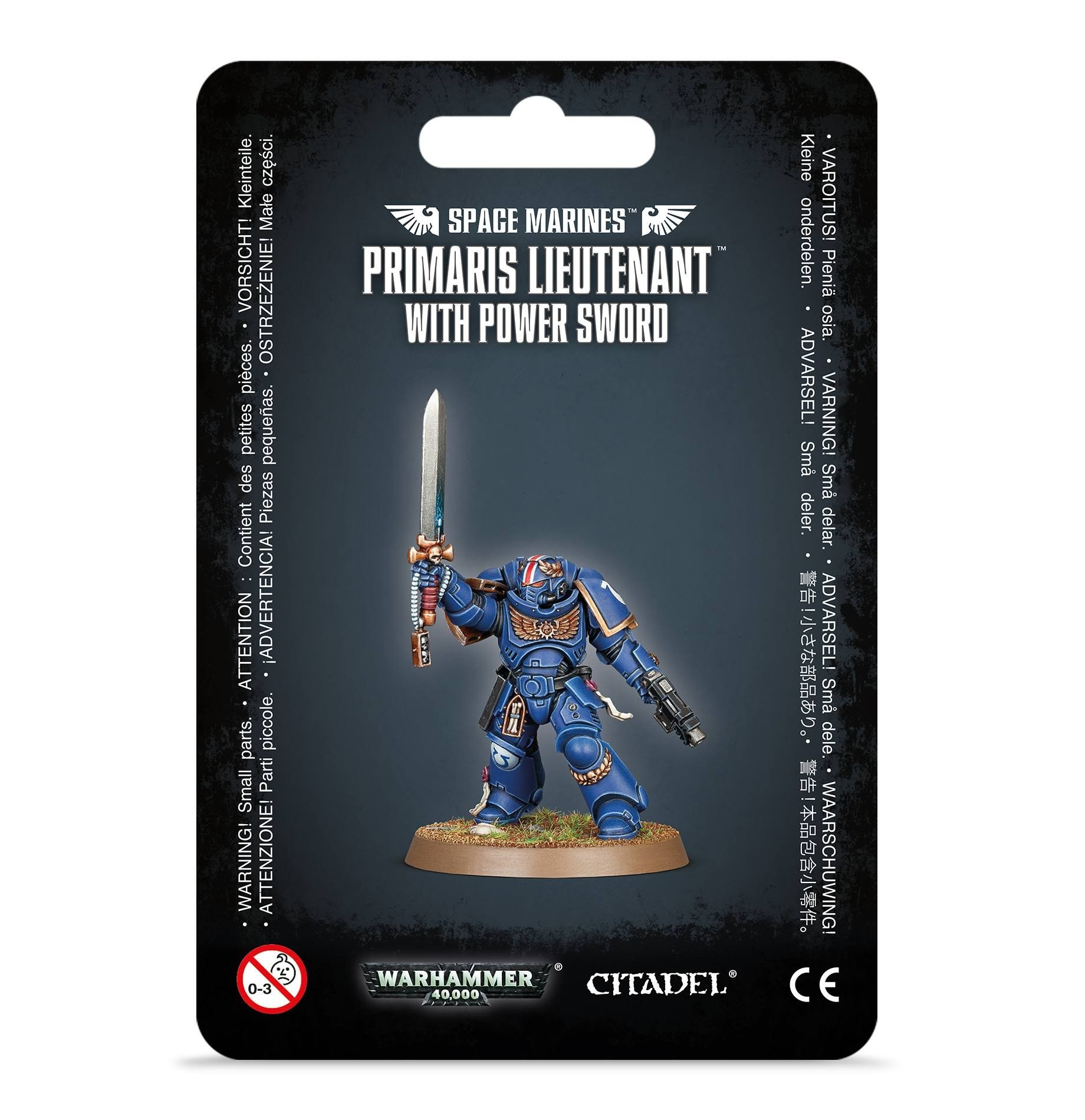 Warhammer 40K - Space Marine - Captain in Gravis Armour