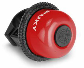 PUKY Fietsbel voor Pukylino, Wutch en Fitsch - G18 Rood (9843)