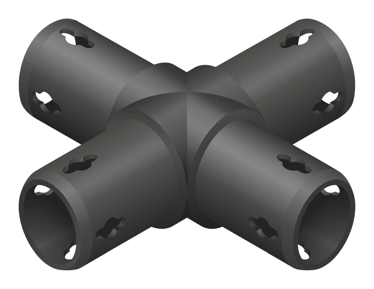 QUADRO - 4-WAY CROSS CONNECTOR