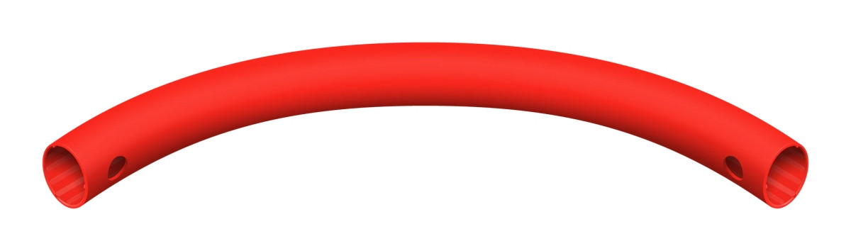 QUADRO - GEBOGEN BUIS - ROOD