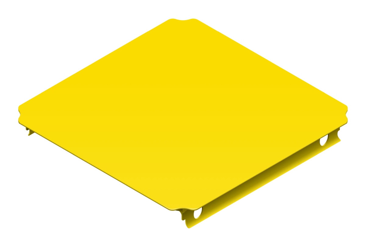 QUADRO - PANEEL 40x40 - GEEL