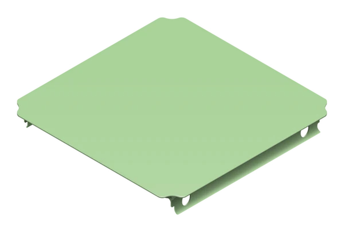 QUADRO - PANEEL 40x40 - LICHTGROEN
