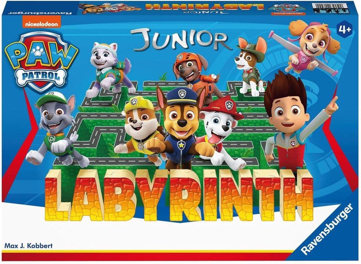Ravensburger PAW Patrol Junior Doolhof - Bordspel