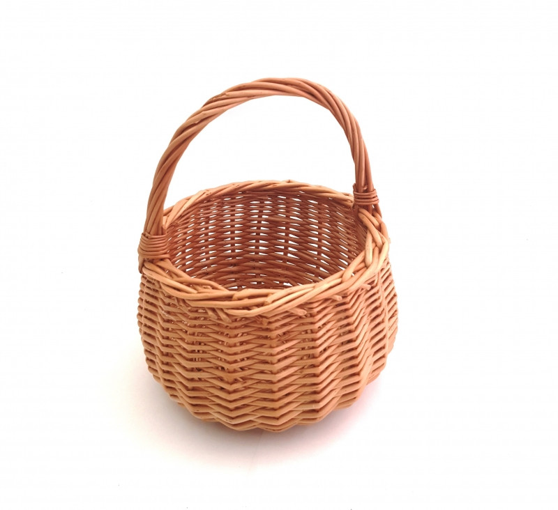 Hollie Rieten mandje - hoogte 18 cm