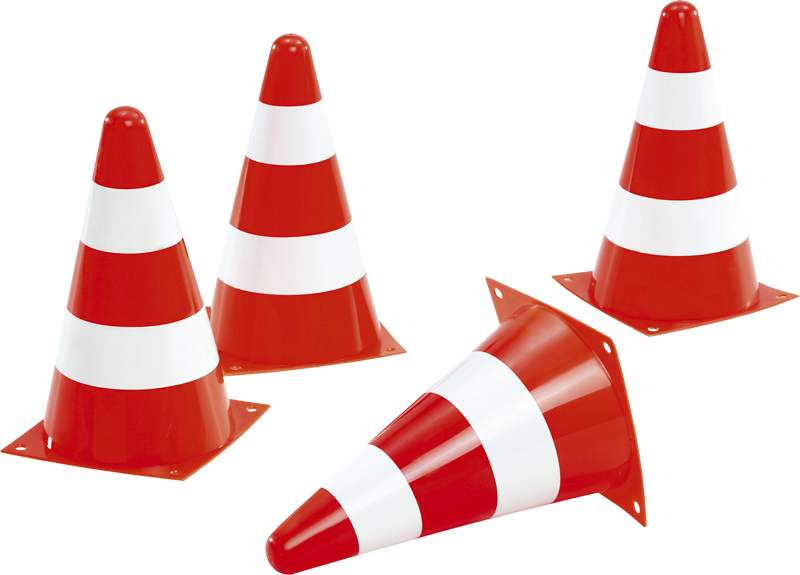Rolly Toys - Pionnen (4 stuks)