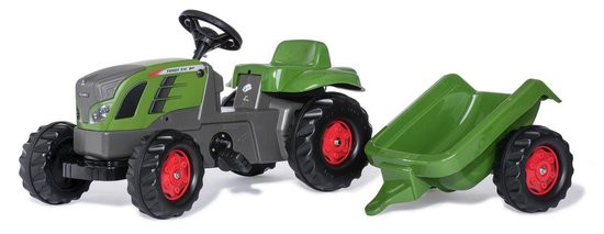 Rolly Toys - rollyKid Massey Ferguson met aanhanger