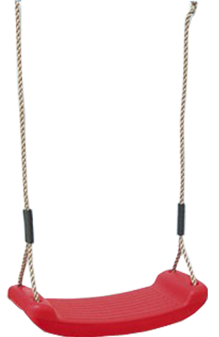 Swingking Schommelzitje Kunststof Rood