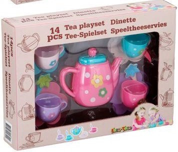 Eddy Toys Theeservies 14-delig Roze