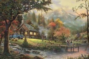Thomas Kinkade - Peaceful Moments (500) - Puzzel