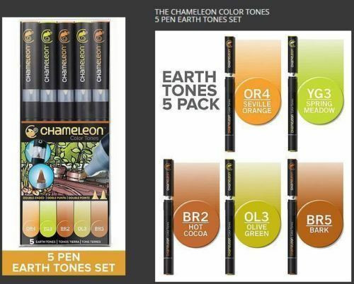Chameleon - 5 Tones pen set - Earth