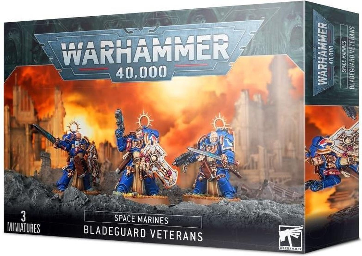 Warhammer 40K - Space Marine Bladeguard Veterans