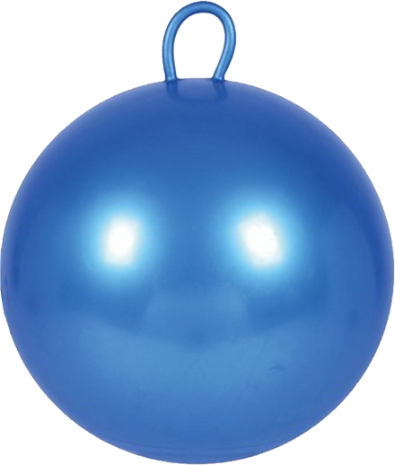 Skippybal 60cm Blauw