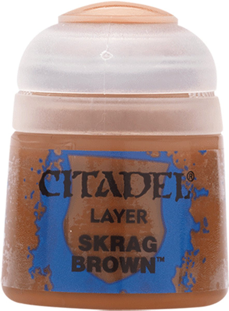 Citadel Paint - Layer - Skrag Brown 12ML - (22-40) Citadel Paint - Layer - Skrag Brown 12ML - (22-40)