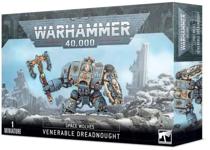 Warhammer 40K - Space Wolves - Venerable Dreadnought (53-12) - box