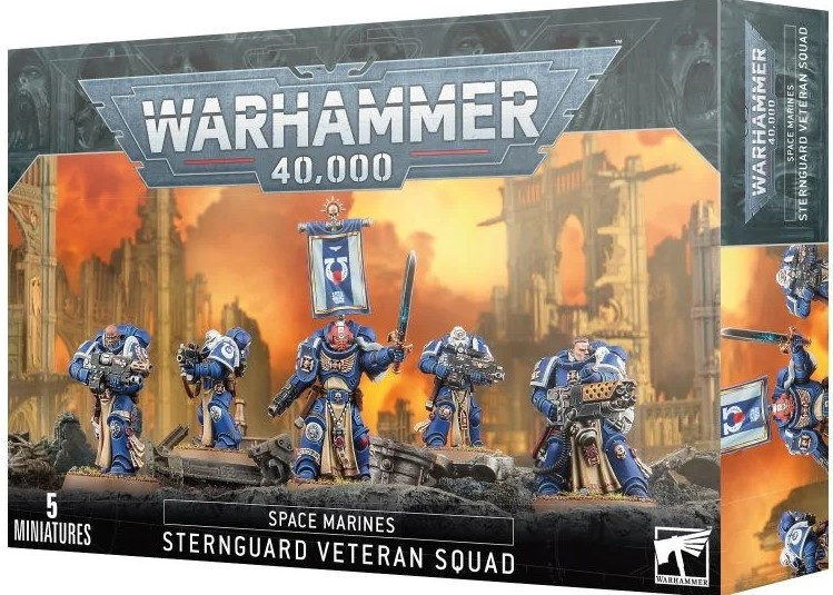 Warhammer 40K – Space Marine Scouts with Sniper Rifles