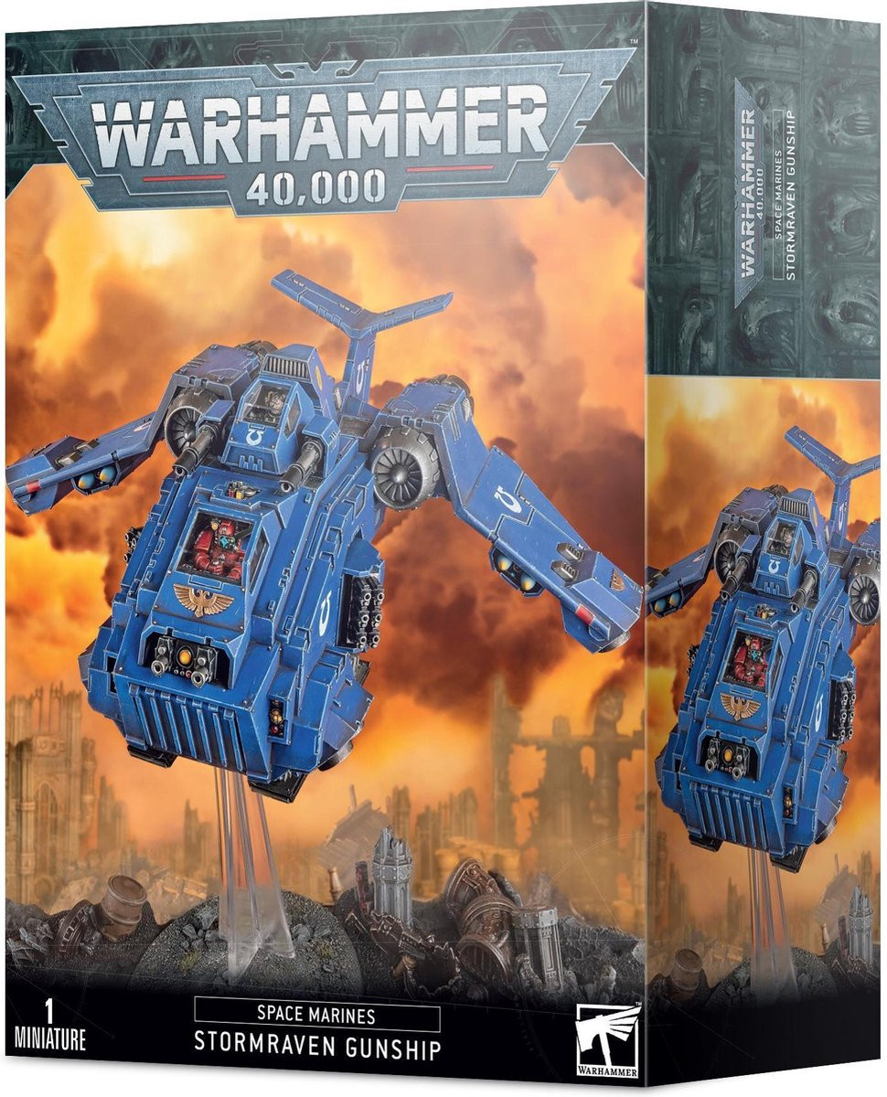 Warhammer 40K - Space Marines Stormraven Gunship