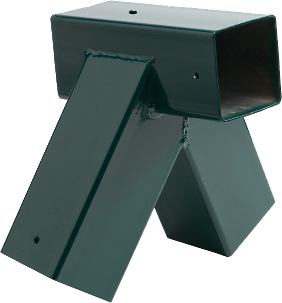 KBT Solide Schommel Hoekverbindingsstuk 'Schuin' vierkant 90/90 KBT Solide Schommel Hoekverbindingsstuk 'Schuin' vierkant 90/90